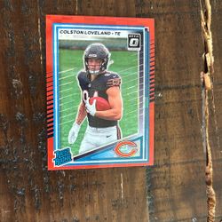 Colston Loveland Red Pandora Rated Rookie