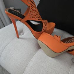 Orange Heels