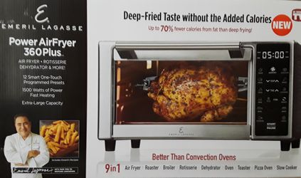 Emeril Lagasse Air Fryer 360 Plus Emeril Lagasse Power Air Fryer