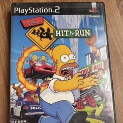 Simpson Hit And Run Ps2