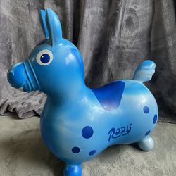 Gymnic Rody Bounce Horse, Blue Swirl