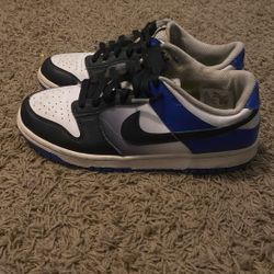 Blue And White Dunks