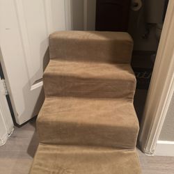 Foam Pet Stairs with Removable Cover 
