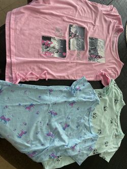 Girls justice shirts size 12