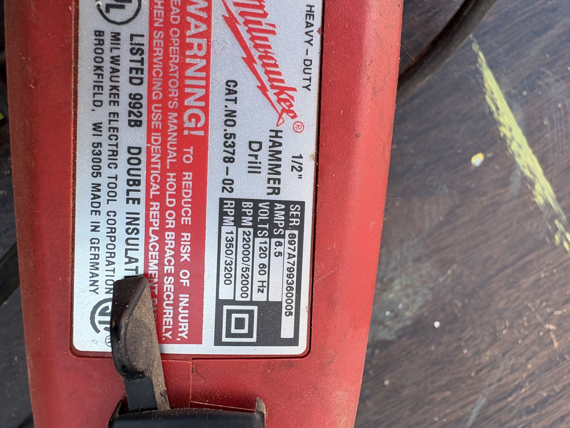 Hammer Drill 