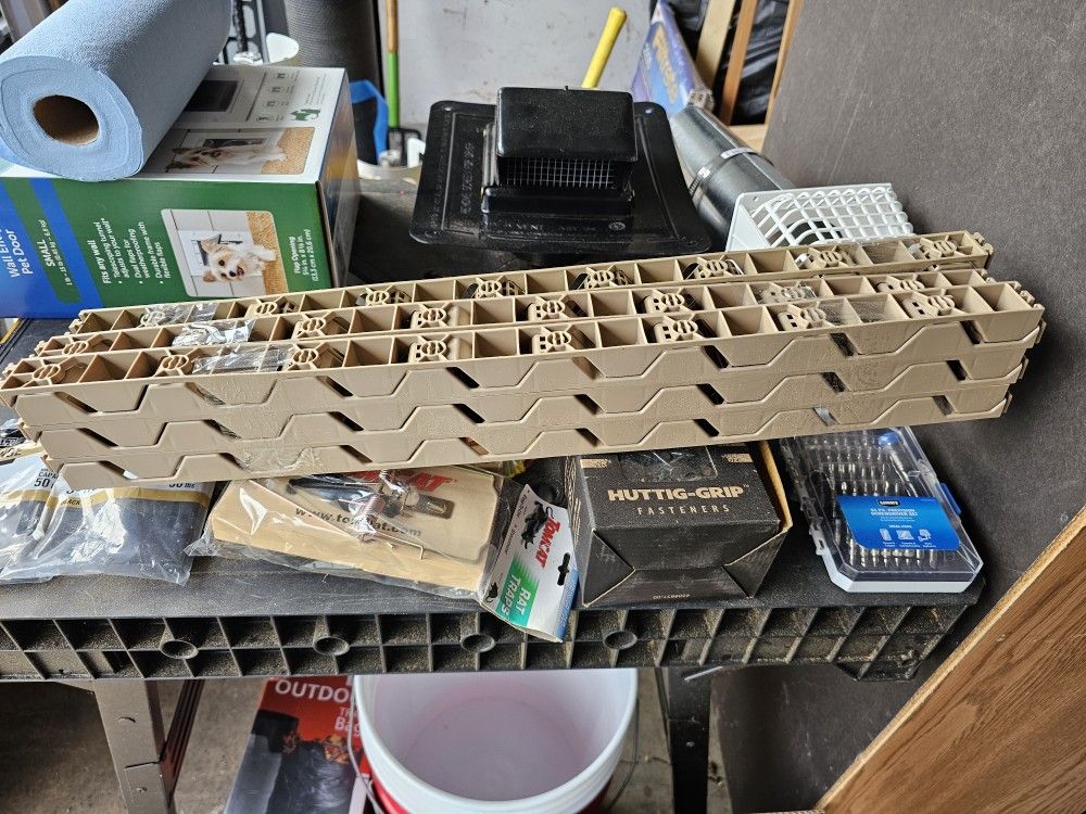 Plastic Corrugated Roof Installation