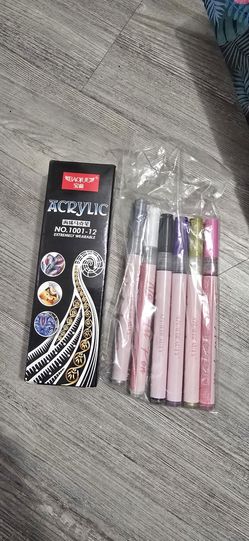 Acrylic nail pens