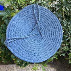 Vintage HOMEMAKER Woven Seat Pads - Set of 5