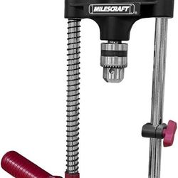 Milescraft 1318 DrillMate Portable Drill Guide + POWERTEC 71500 Deluxe Bench Dog