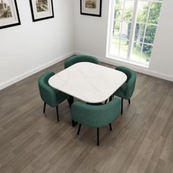 5-Piece Dining Set (table and 4 chairs)