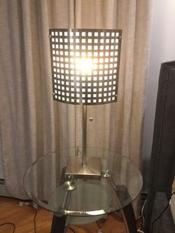 Contemporary Metal Lamp - Used, normal wear