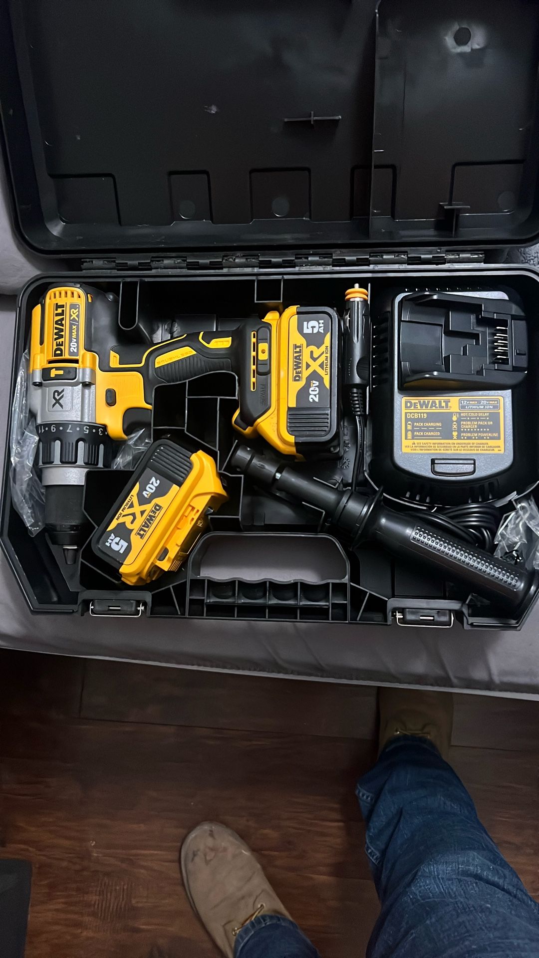 Dewalt 20 V Hammer Drill Hard Case