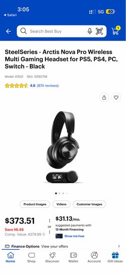 PS5 HEADSET
