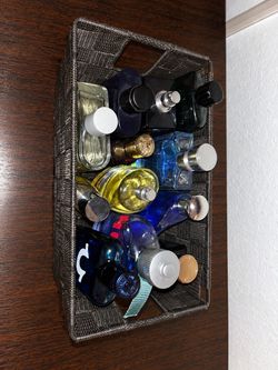 Mixed Cologne and Fragrance Bottle Lot