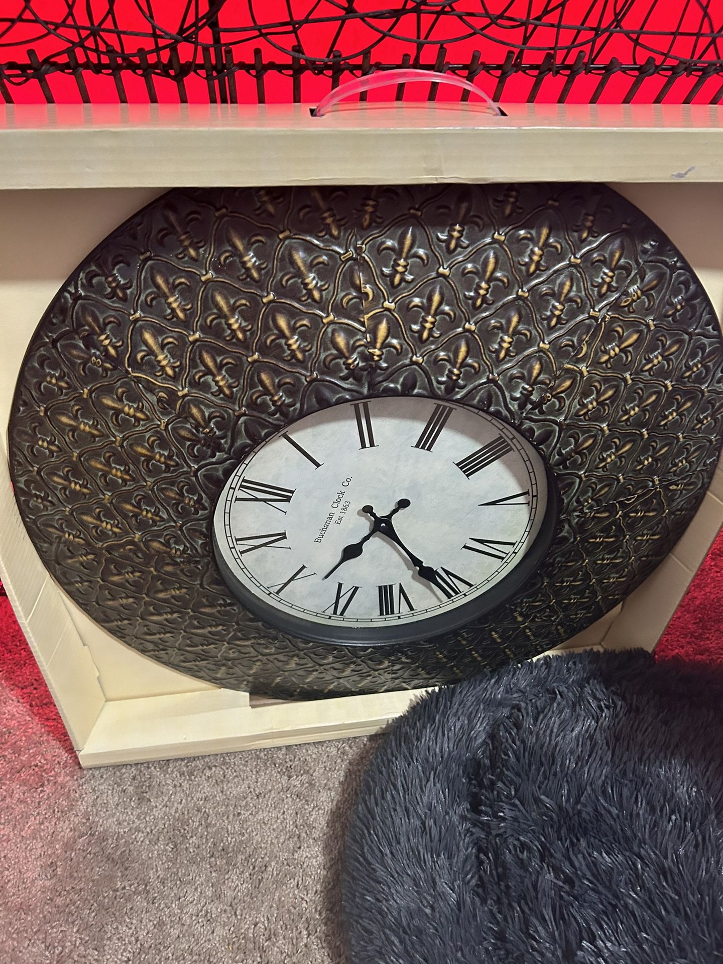 Buchanan Clock Company Large Clock