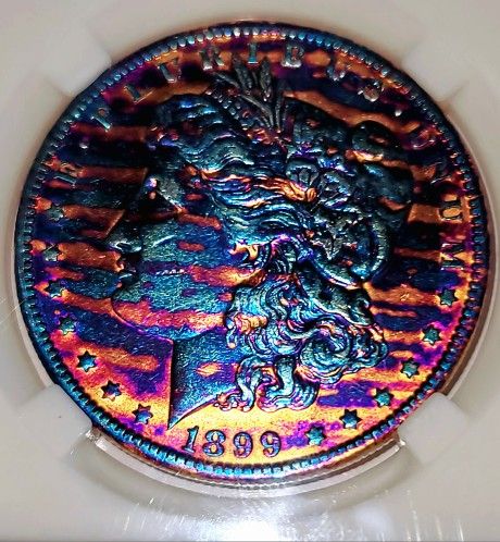 1899-O Morgan SILVER Dollar MS65