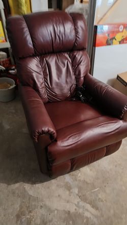 Leather Rocker Recliner