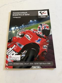 Moto GP 2008 Qatar Event Program