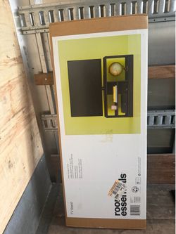 Storage TV Stand for TVs up to 43" Black - Room Essentials™