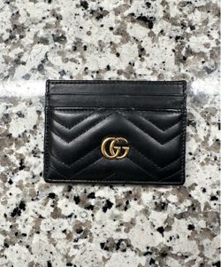 Gucci Marmont Leather Card Holder