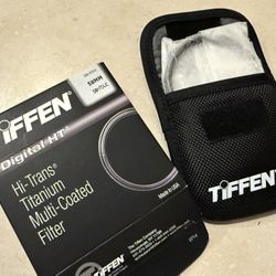 New Tiffen 58mm Digital HT Ultra Clear  UV Lens Filter By