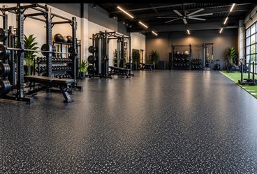 RUBBER FLOORING GYM FLOOR - Stall Mats Mat Matting