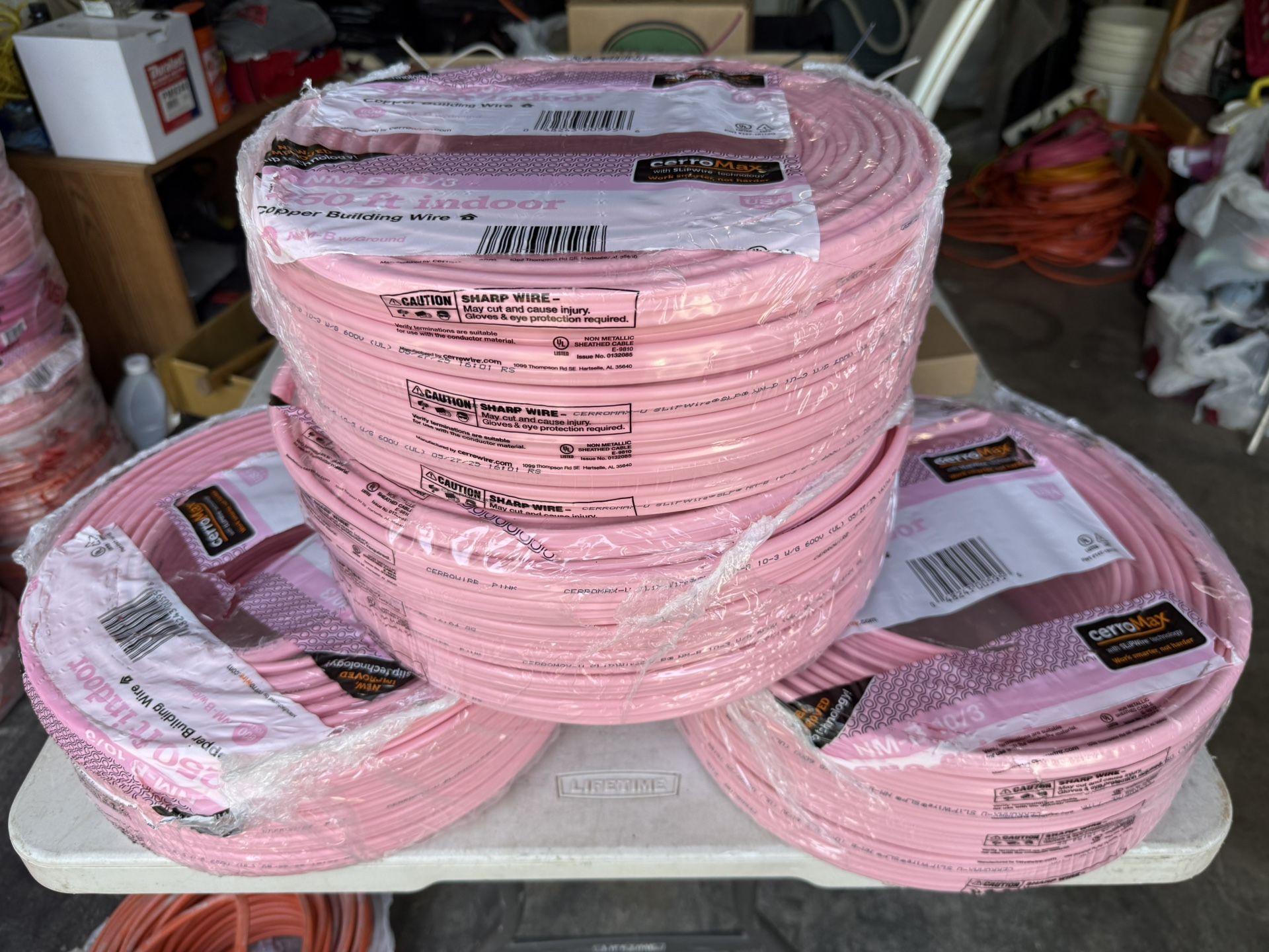 Romex Wire 10/3 250 Ft 
