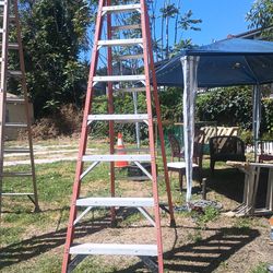 8 Ft Step Ladder In Good Condition 