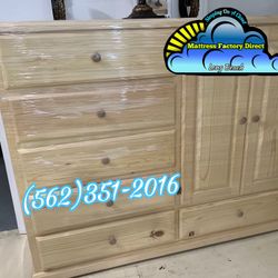 Closet Pinewood Natural Dresser Cajonera Comoda Nueva Bonita 