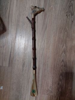 Decorative Shoe Horn with Animal Head Handle