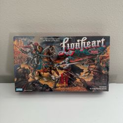 VTG Lionheart Board Game 1997 Parker Brothers Strategy Medieval Factory Sealed