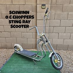 SCHWINN O C CHOPPERS STING RAY SCOOTER