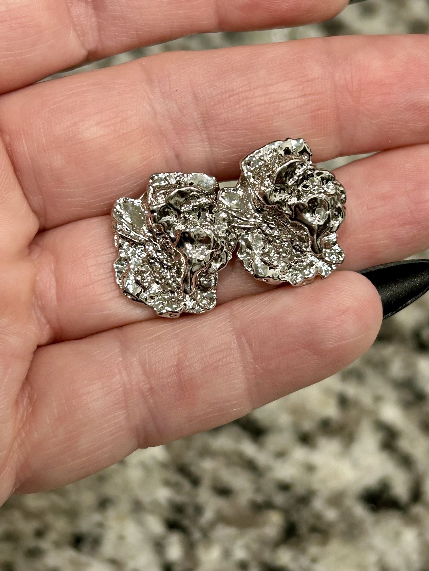 New Nugget Earrings Studs