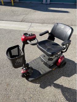 Electric scooter.