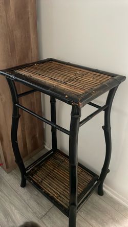 Bamboo plant stand