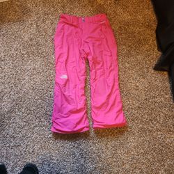 Girls Noth Face Ski Pants Size 14/16