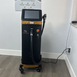 Cosmetics Express Hair Removal Machine And RF Skin Tightening 