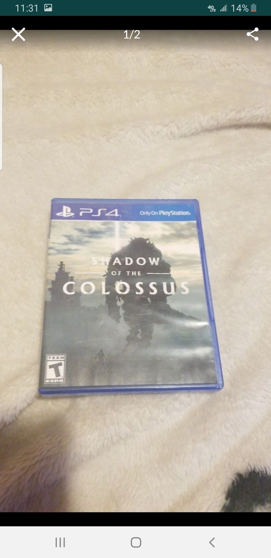 Ps4 shadow of Colossus