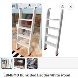 Bunk Bed Ladder White Ladder