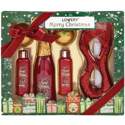 Christmas Gifts for Him Bath and Body Gift Box For Women Red Rose Jasmine SpaSet