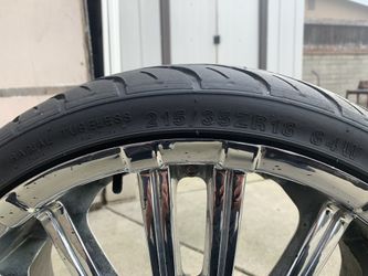 18 in rims with tires
