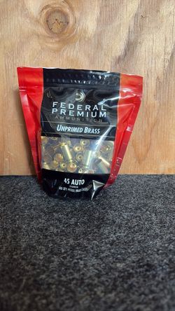 Federal Premium Unprimed Brass