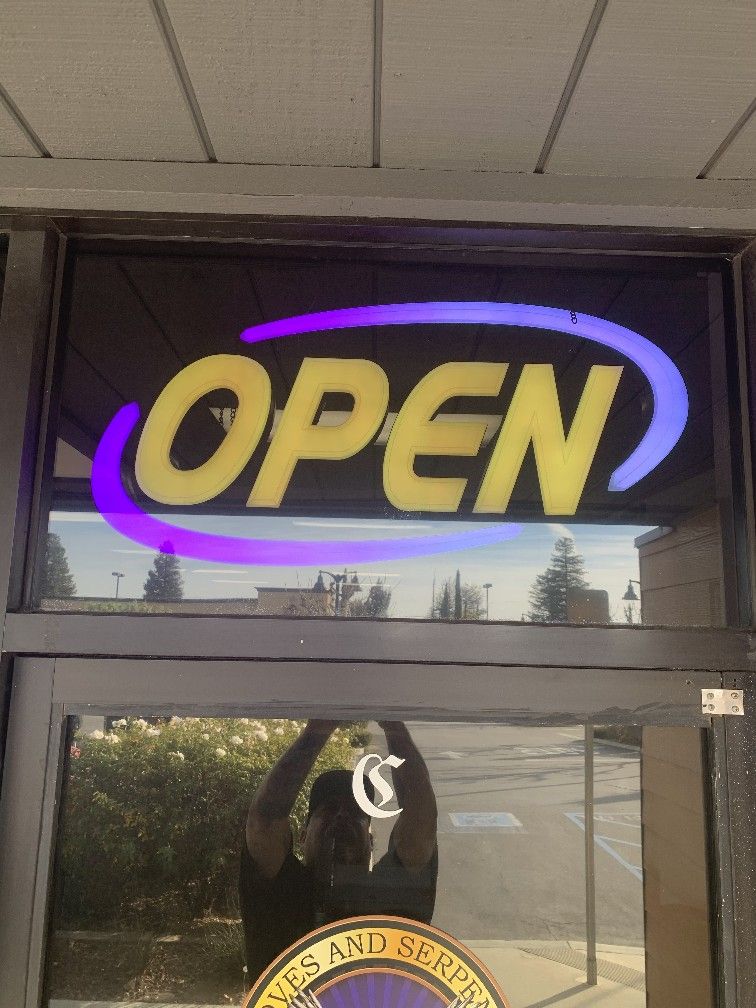 Open Sign