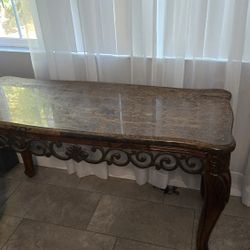 Marble Top Table
