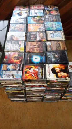 1300 Movies on DVDs. In good condition