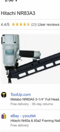 Hitachi Nail Gun