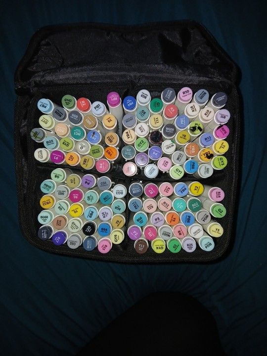 Ohuhu Dual Tip Markers(Chisel/Brush)