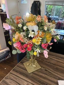 Formal Fake Floral Display