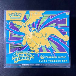 Pokémon Center Exclusive Ascended Hero’s Elite Trainer Box