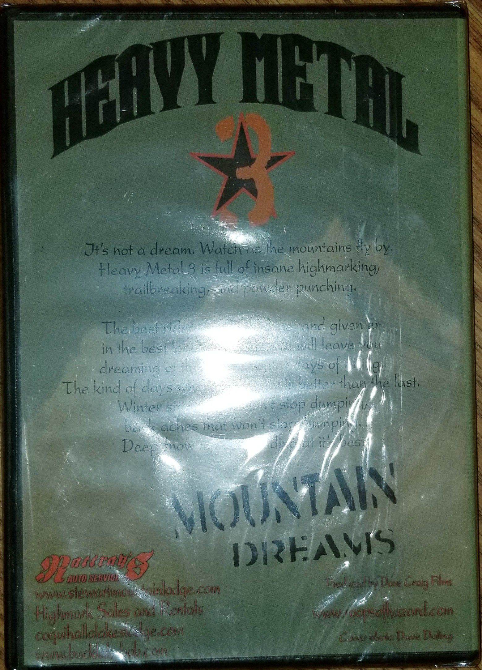 Heavy Metal Mountain Dreams Snowmobile Film